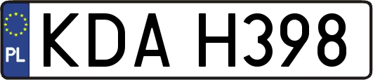 KDAH398