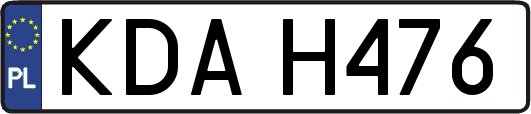 KDAH476