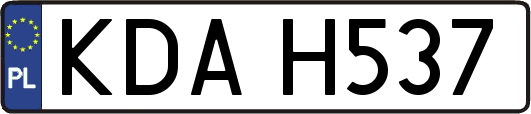 KDAH537