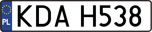 KDAH538