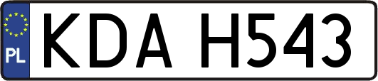 KDAH543