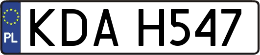 KDAH547