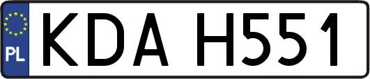 KDAH551