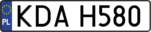 KDAH580