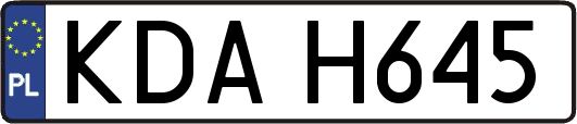 KDAH645