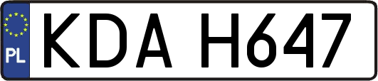 KDAH647