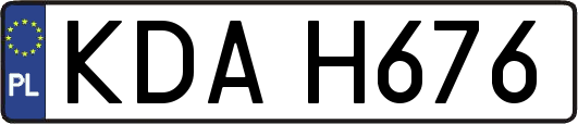 KDAH676