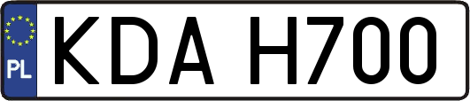 KDAH700