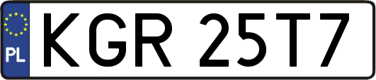 KGR25T7
