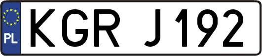 KGRJ192