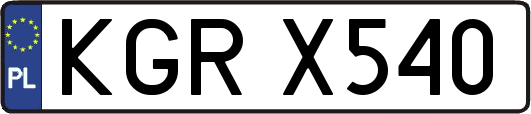KGRX540