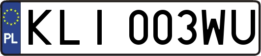KLI003WU
