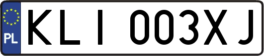 KLI003XJ