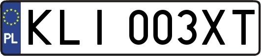 KLI003XT
