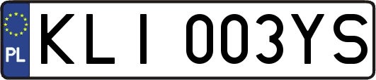 KLI003YS