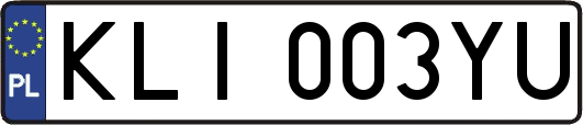 KLI003YU