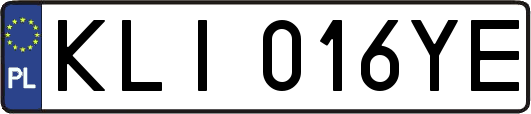 KLI016YE