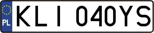 KLI040YS