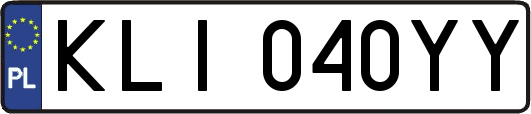 KLI040YY