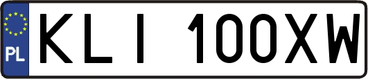 KLI100XW