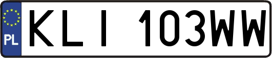 KLI103WW