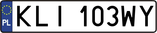 KLI103WY