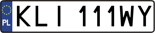KLI111WY
