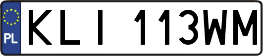 KLI113WM