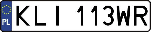 KLI113WR