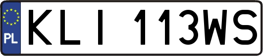 KLI113WS
