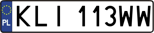 KLI113WW