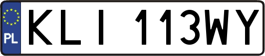 KLI113WY