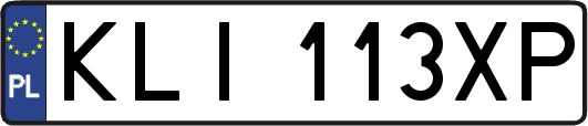 KLI113XP