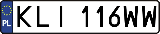 KLI116WW