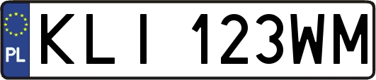 KLI123WM