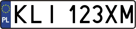 KLI123XM