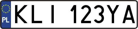 KLI123YA