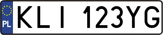 KLI123YG