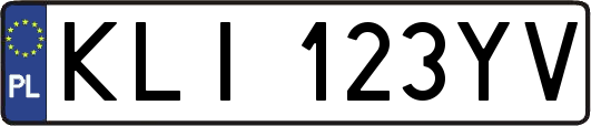 KLI123YV