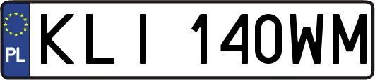 KLI140WM