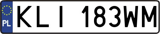 KLI183WM
