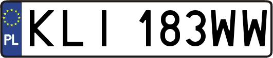 KLI183WW