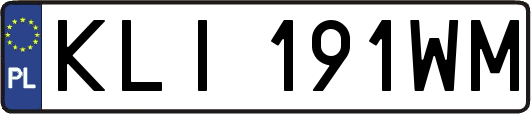 KLI191WM