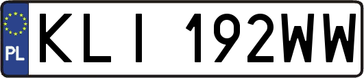KLI192WW