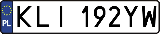 KLI192YW