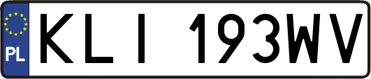 KLI193WV