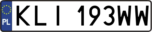 KLI193WW
