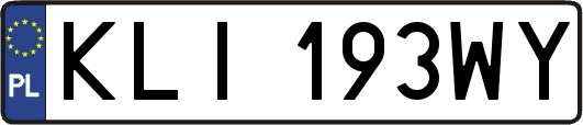 KLI193WY