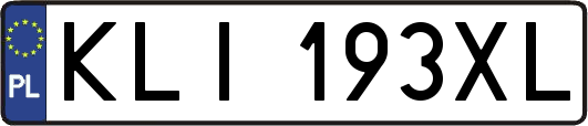 KLI193XL