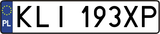 KLI193XP